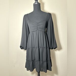 Small Show Me Your MuMu Black Long Sleeve Dress